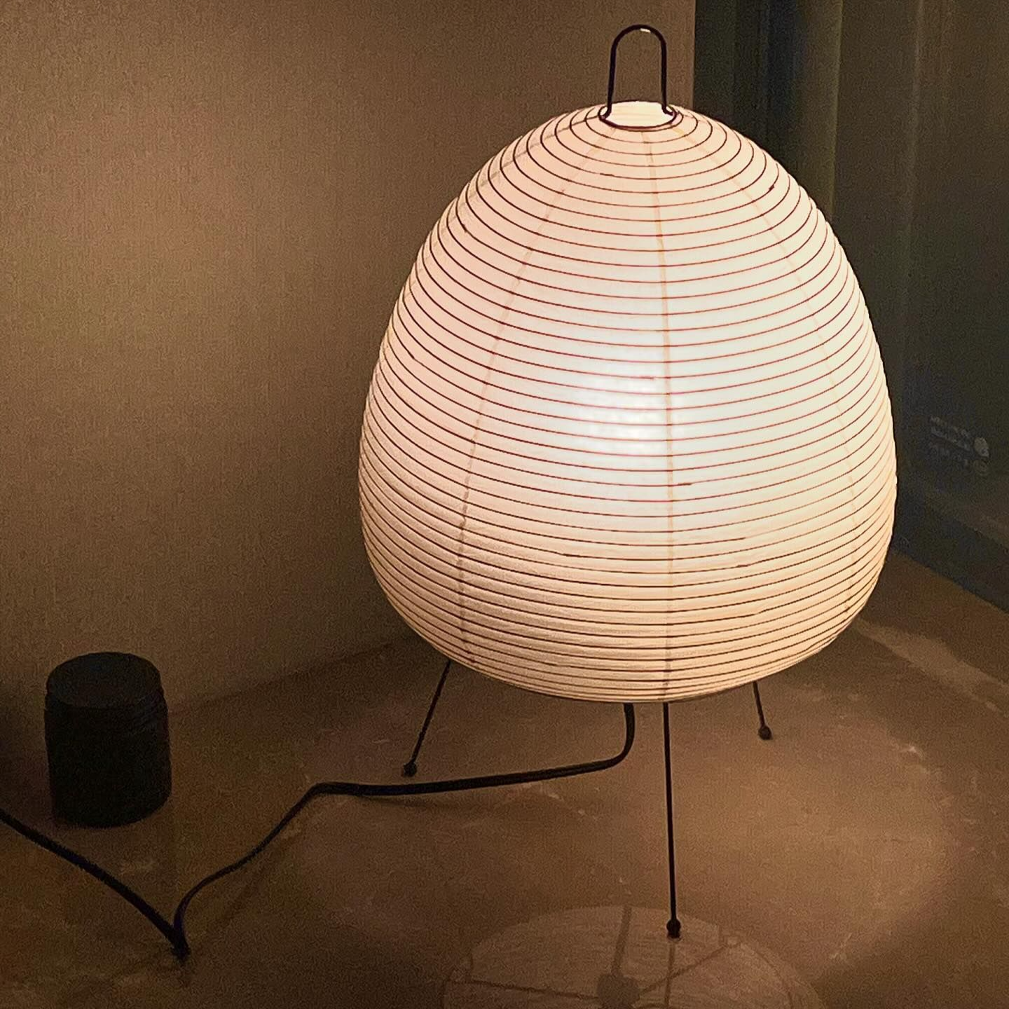 Wabi Sabi Japanese Rice Paper Table Lamp