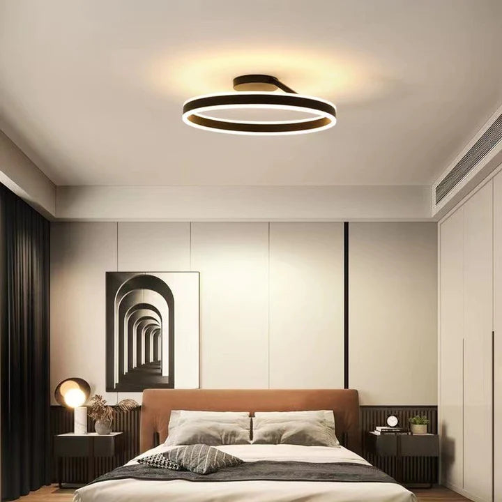 Minimalist Nordic Metal LED Living Room Ceiling Light