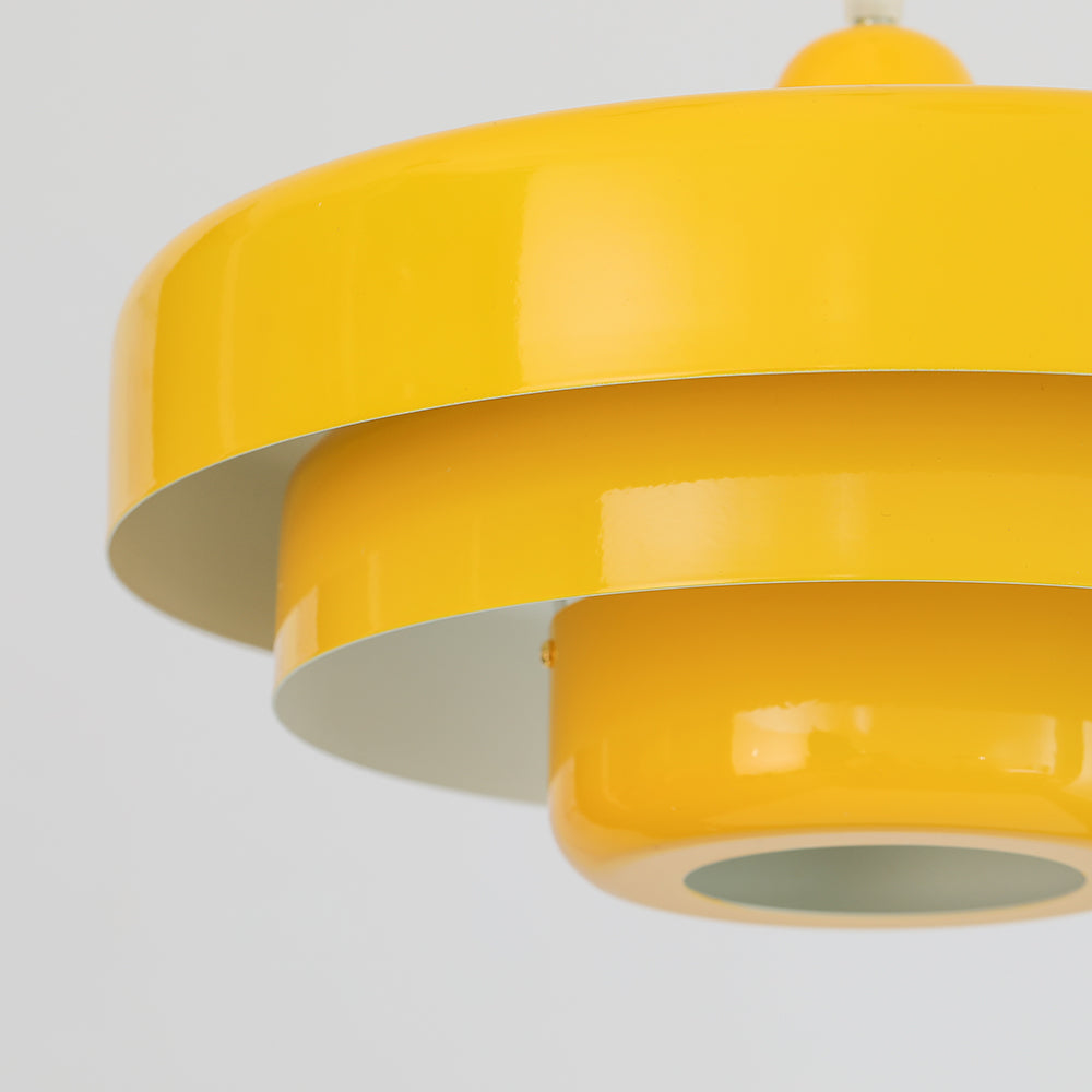 Mid Century Bauhaus Iron Pendant Lamp