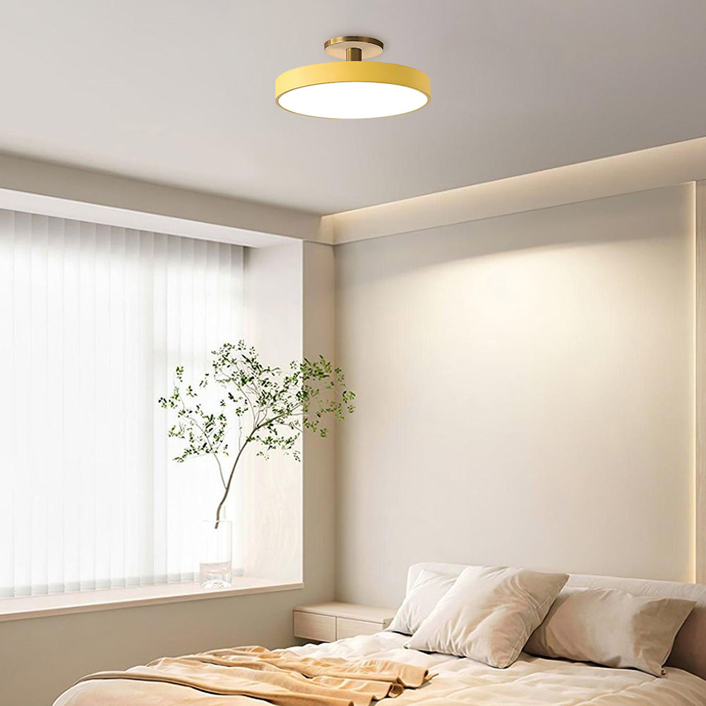 Minimalist Round Flush Mount LED Ceiling Light