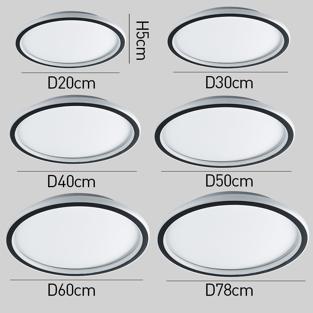 Modern Ultra Thin Round LED Ceiling Light
