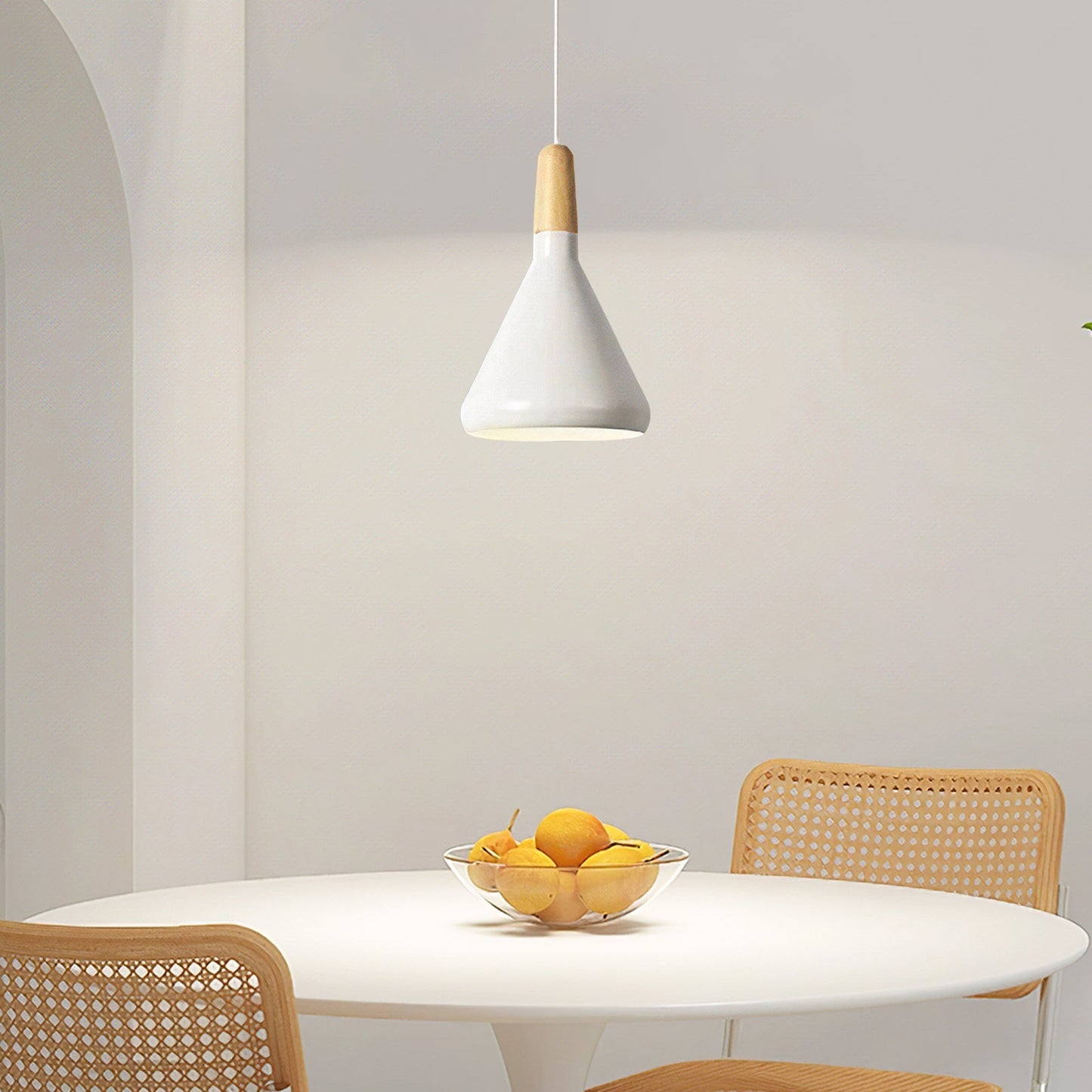 Nordic Macaron Wooden Creative Pendant Lamp