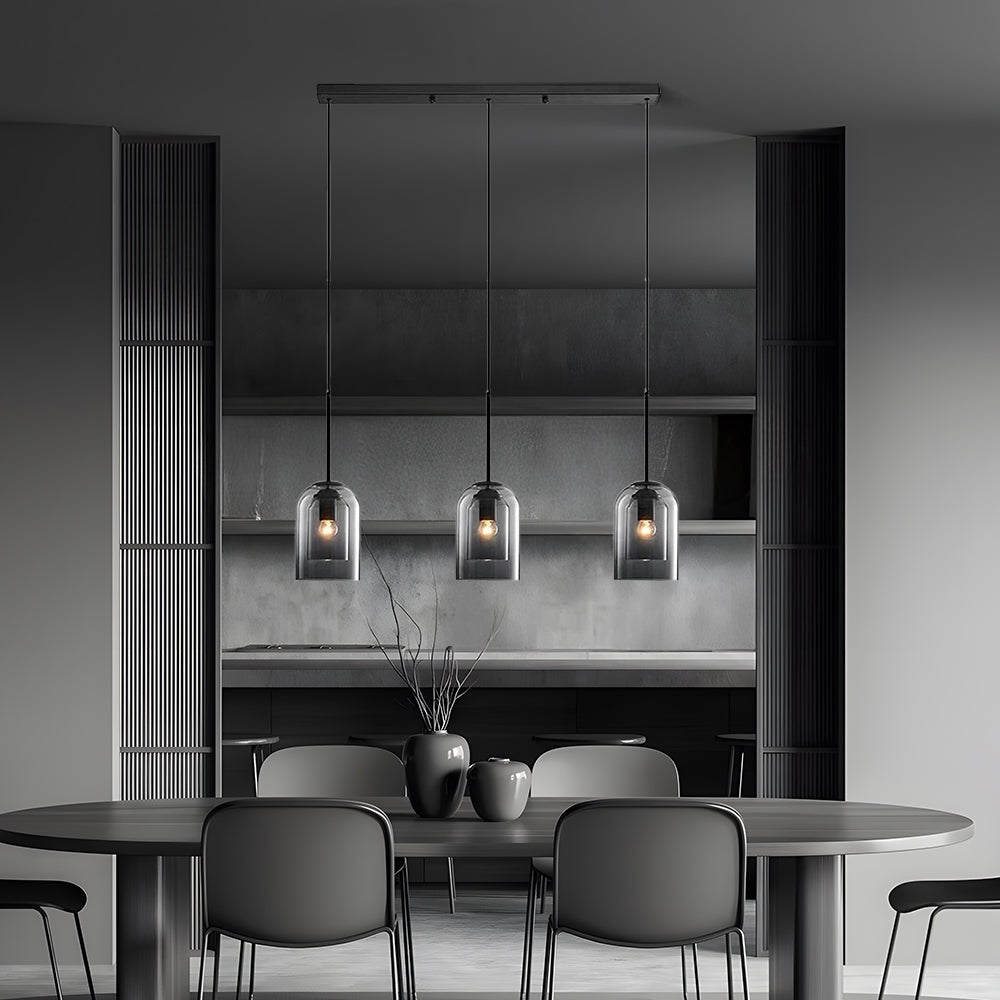 Double Layer Minimalist Small Pendant Light For Dining Room