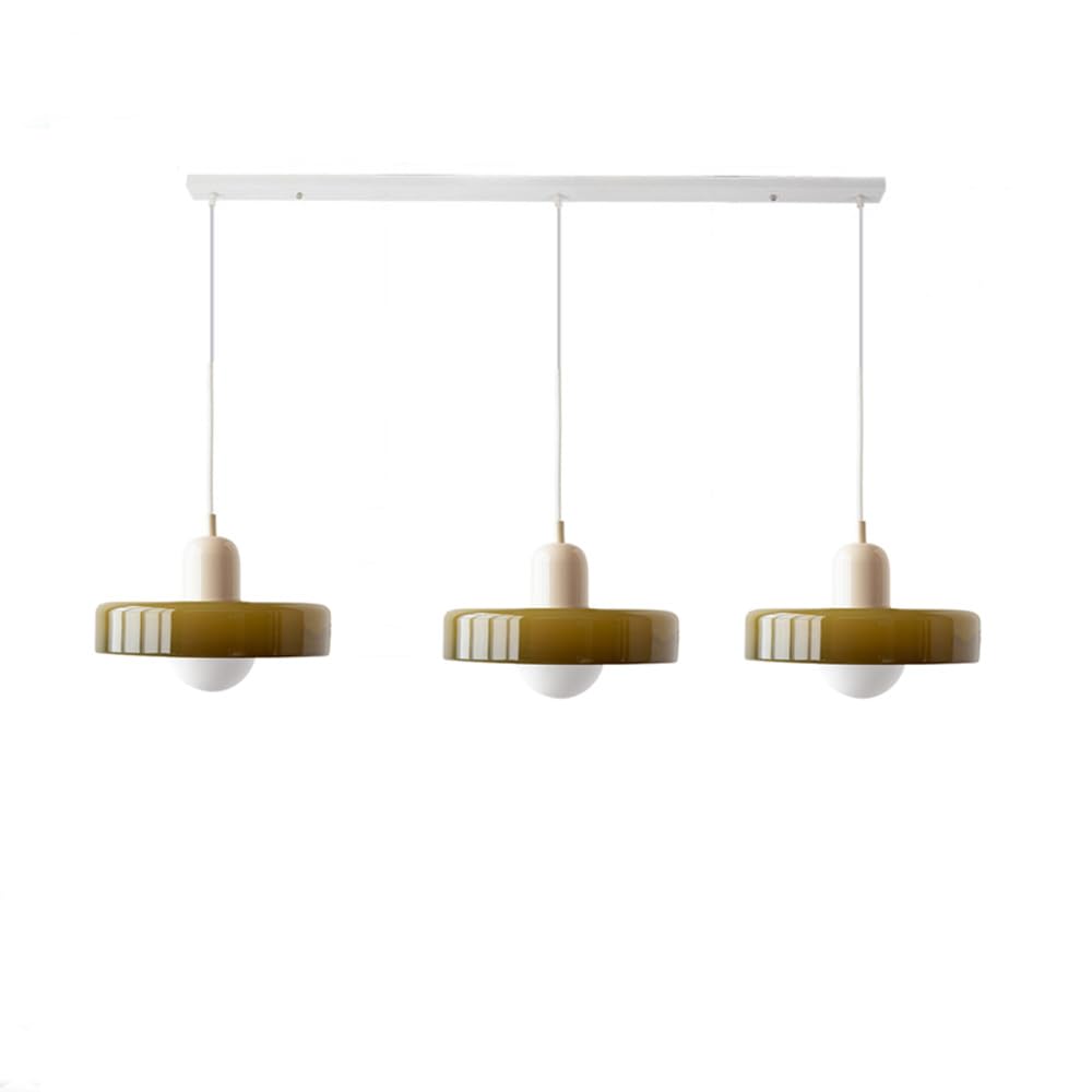 3 Heads Modern Art Decor Glass Pendant Light