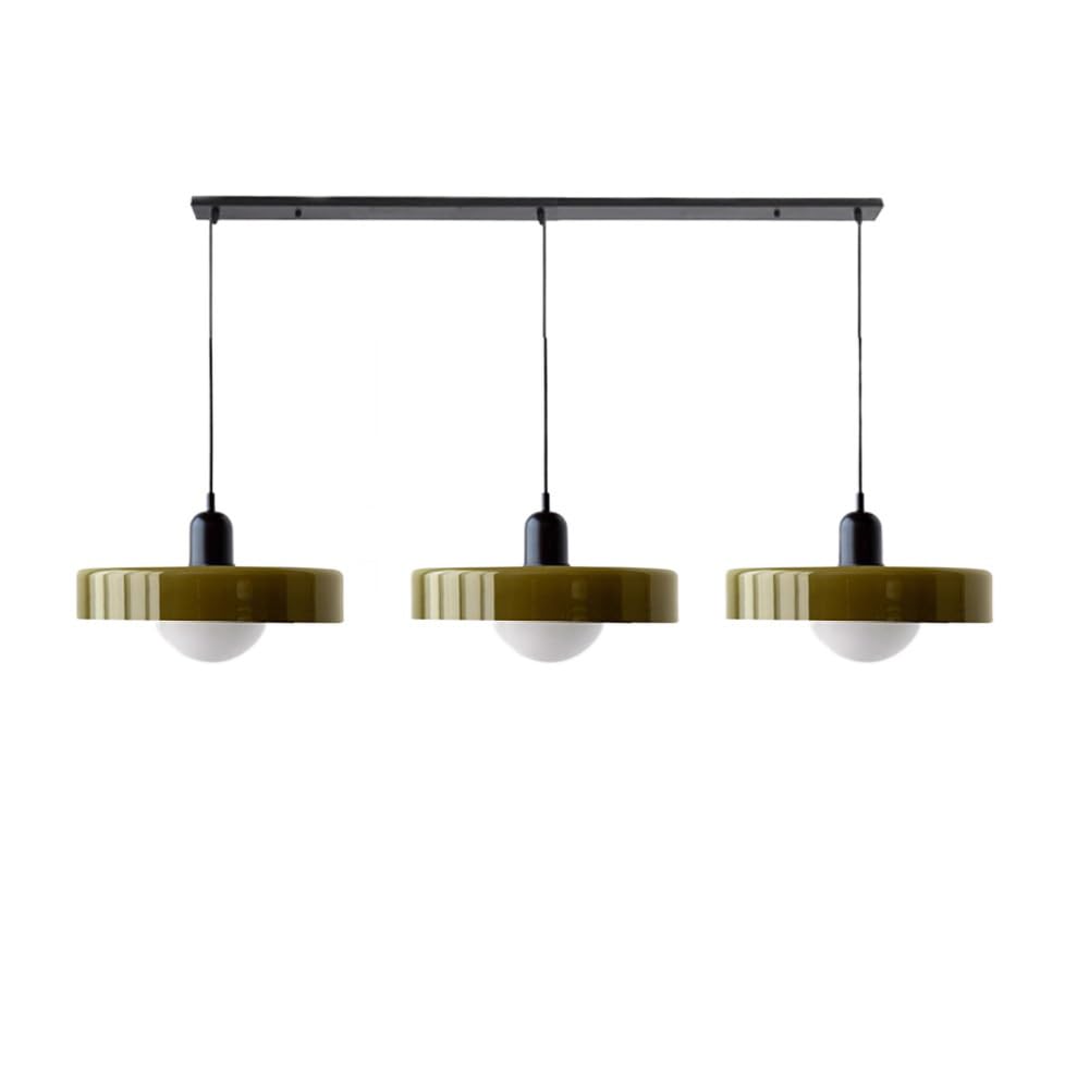 3 Heads Modern Art Decor Glass Pendant Light