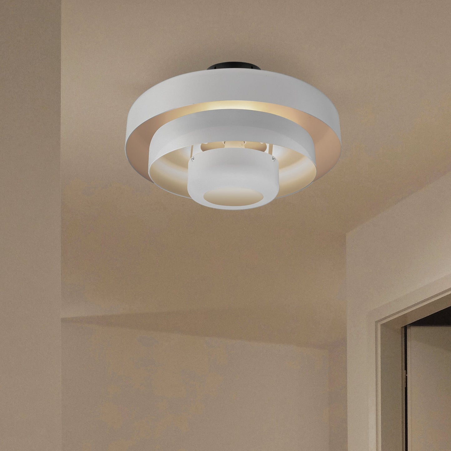 Iron Mid-Century Ceiling Lights