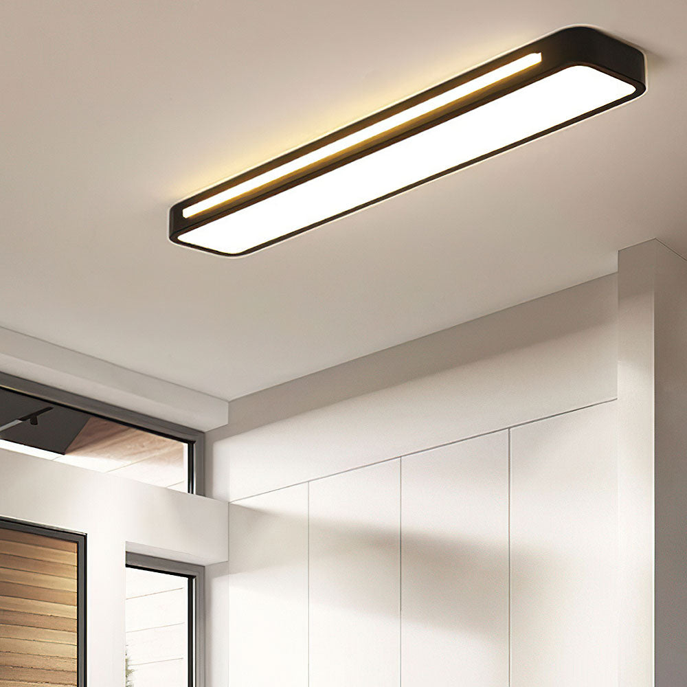 Modern Nordic Minimalist Long LED Ceiling Light