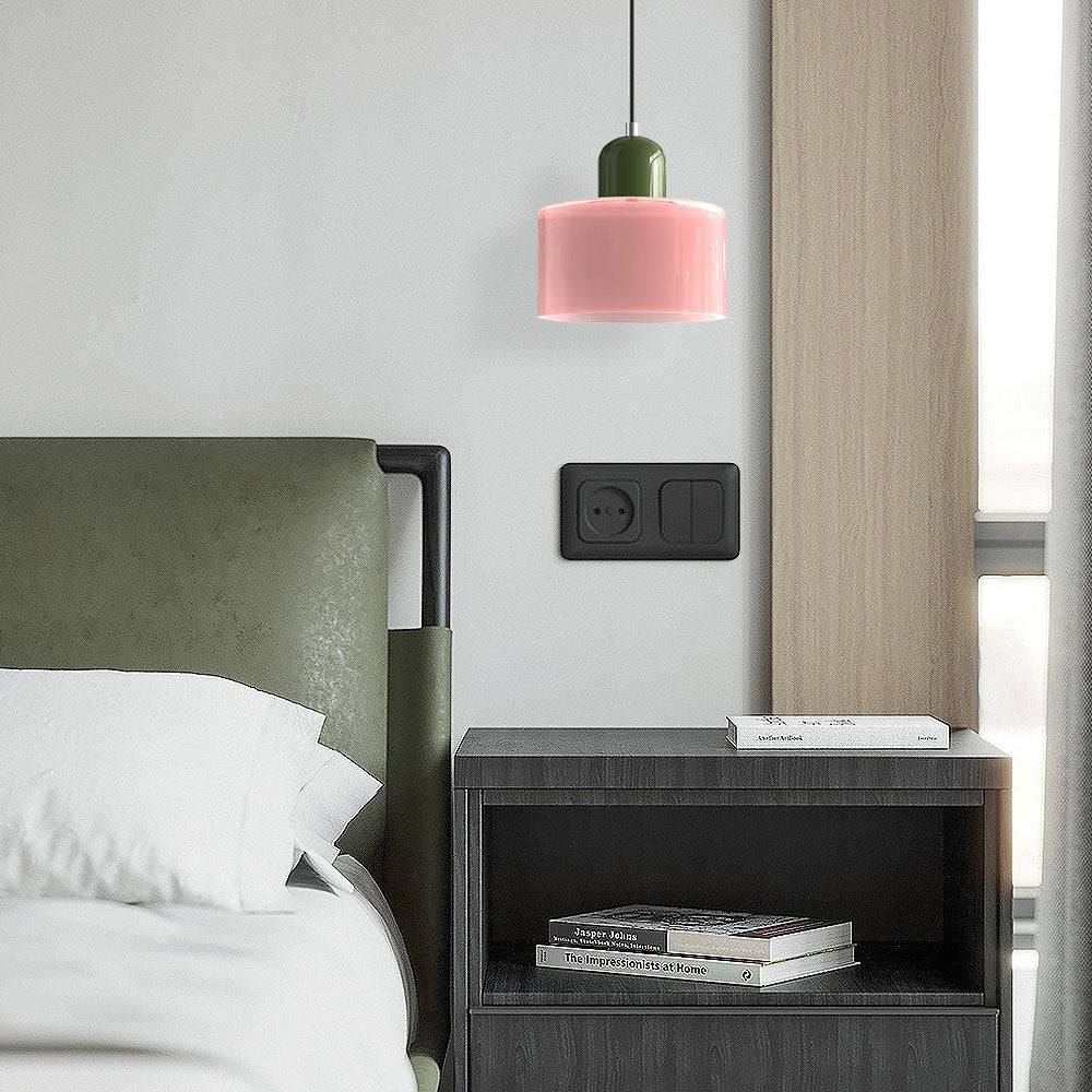 Bauhaus Small Glass Art Pendant Light