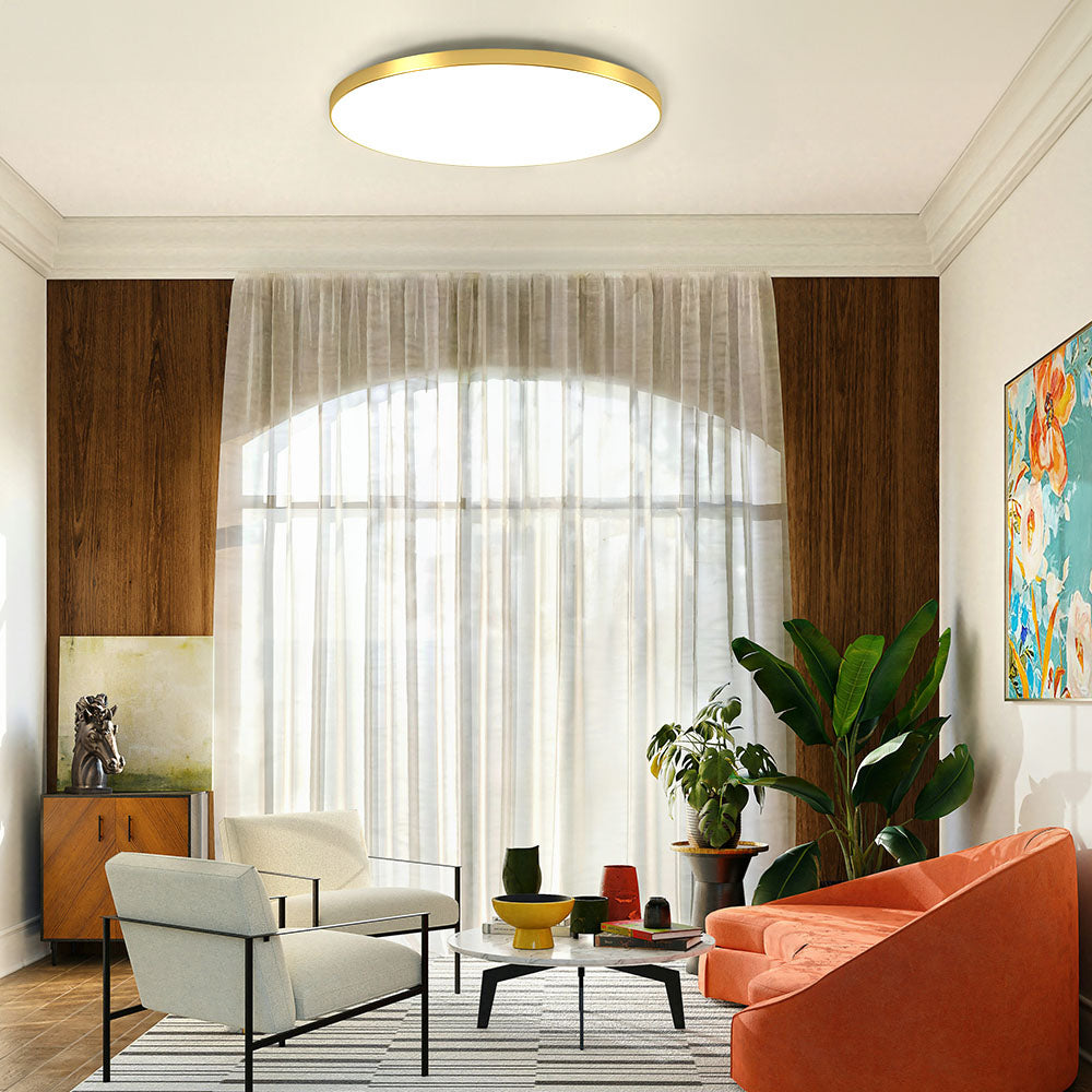 Minimalist Modern Round LED Ceiling Light