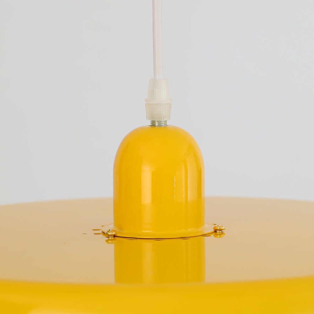 Mid Century Bauhaus Iron Pendant Lamp
