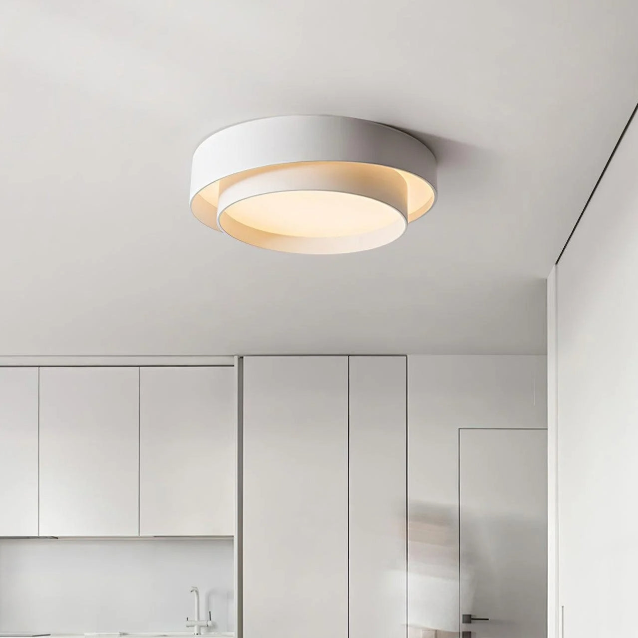 Creative Nordic Minimalist Modern Round LED Ceiling Light