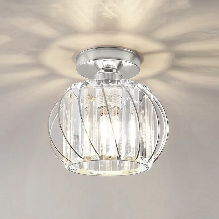 Nordic Luxury Glass Hallway Ceiling Light