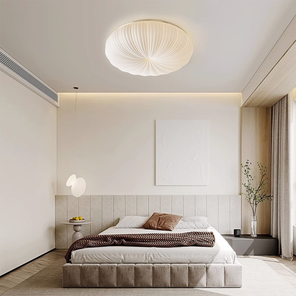 Nordic Metal Pumpkin Modern Ceiling Light