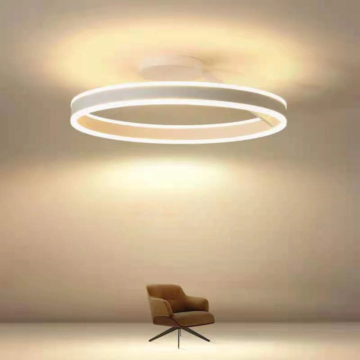 Minimalist Nordic Metal LED Living Room Ceiling Light