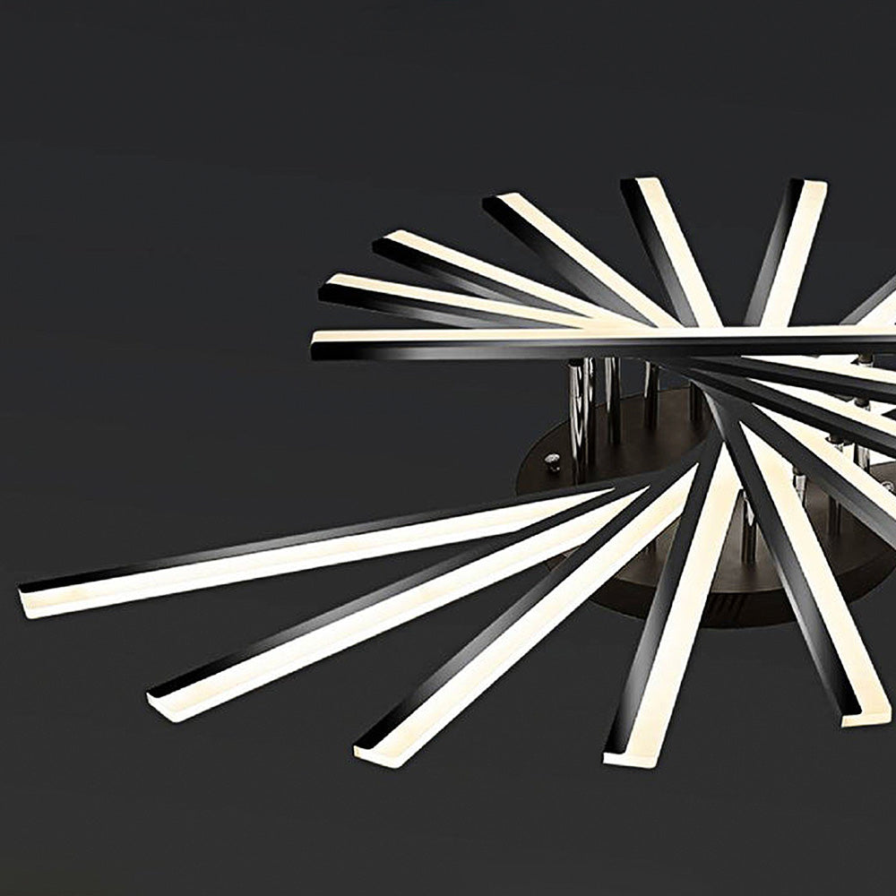 Metal Nordic Minimalist Creativity LED Ceiling Light