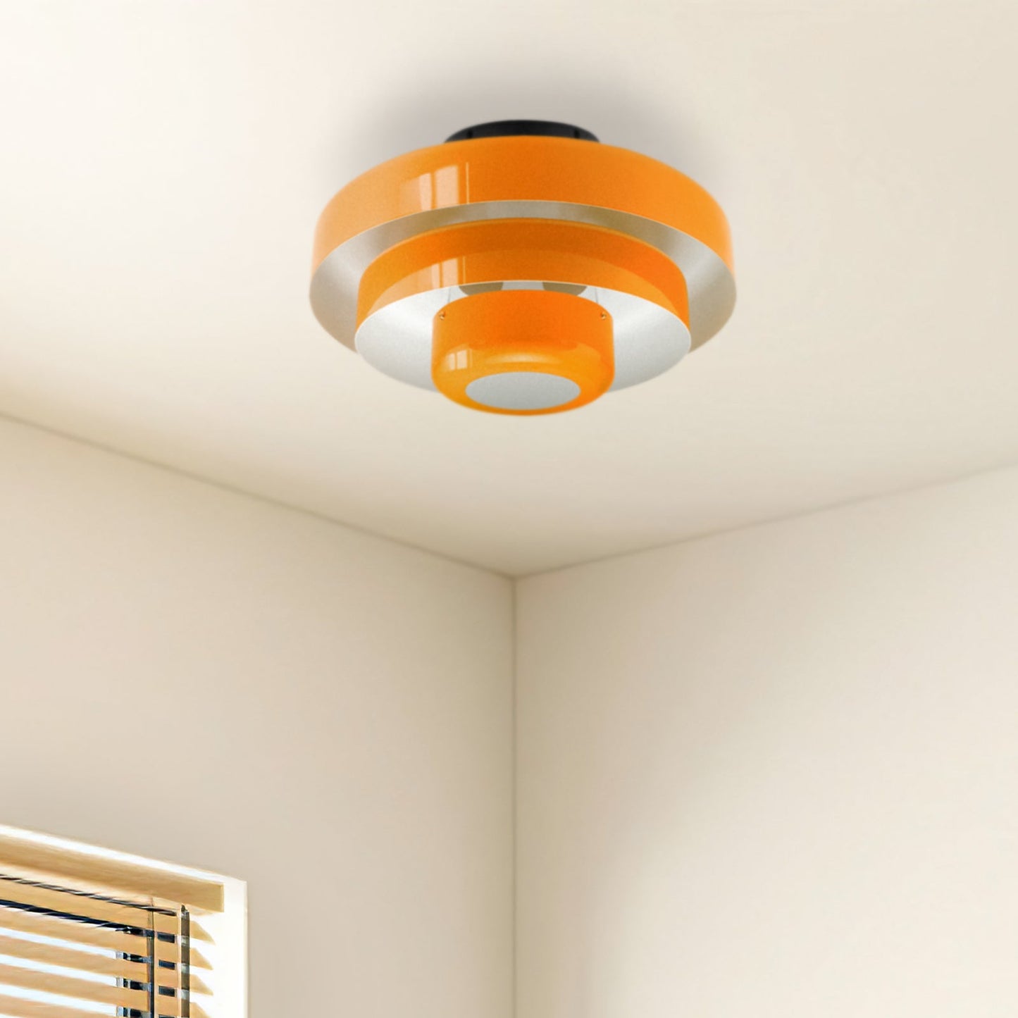 Iron Mid-Century Ceiling Lights