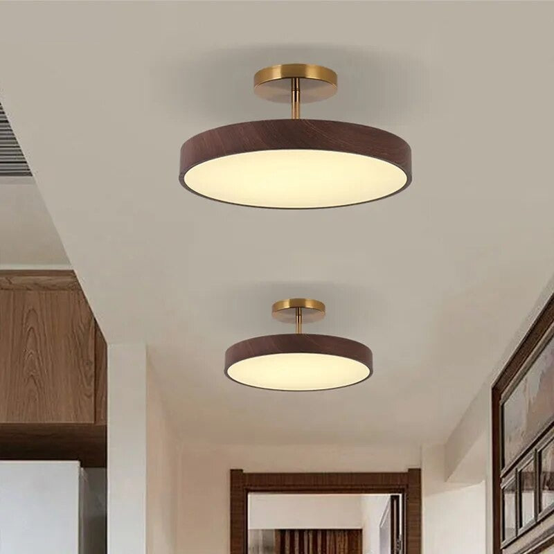 Modern LED Semi-Flush Ceiling Lamp