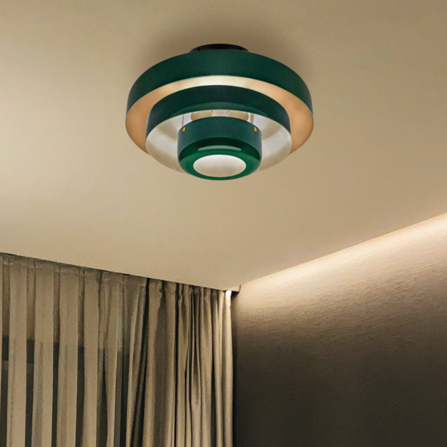 Iron Mid-Century Ceiling Lights