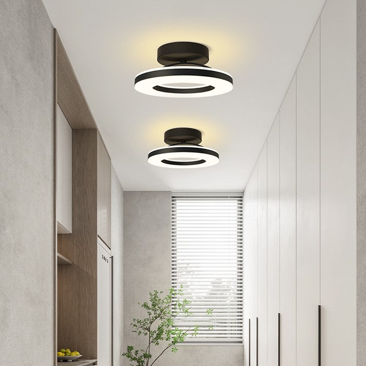 Contemporary Acrylic Round Hallway LED Ceiling Light