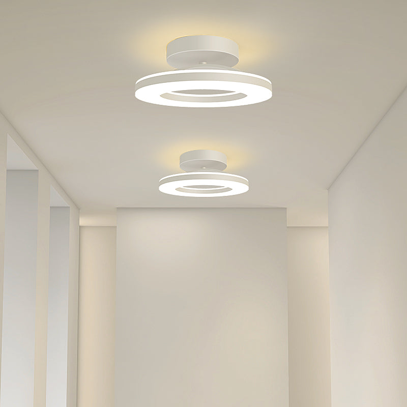Contemporary Acrylic Round Hallway LED Ceiling Light