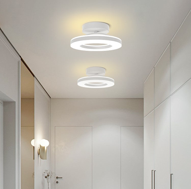 Contemporary Acrylic Round Hallway LED Ceiling Light