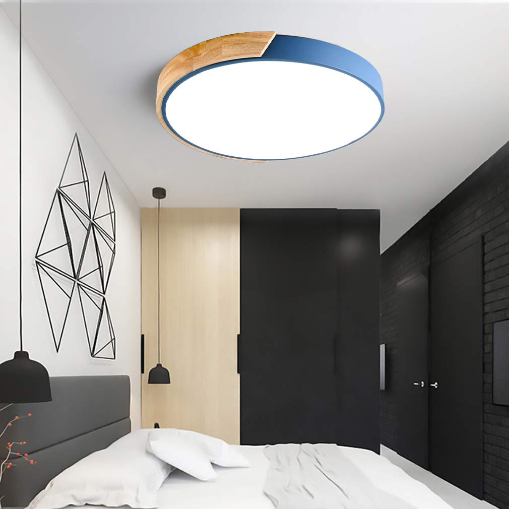 Colorful Minimalist LED Round Ceiling Light