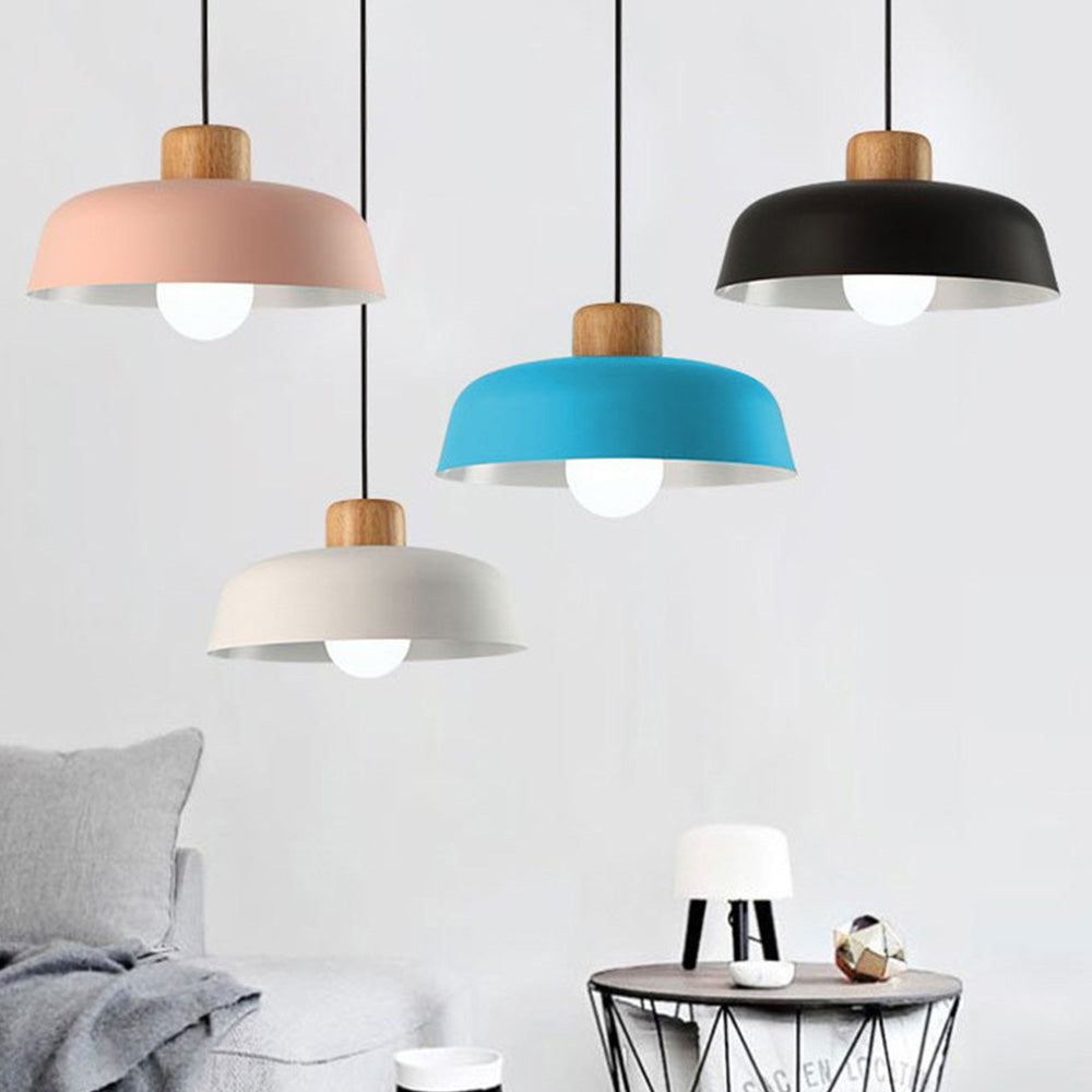 Nordic Wooden Creative Pendant Lamp