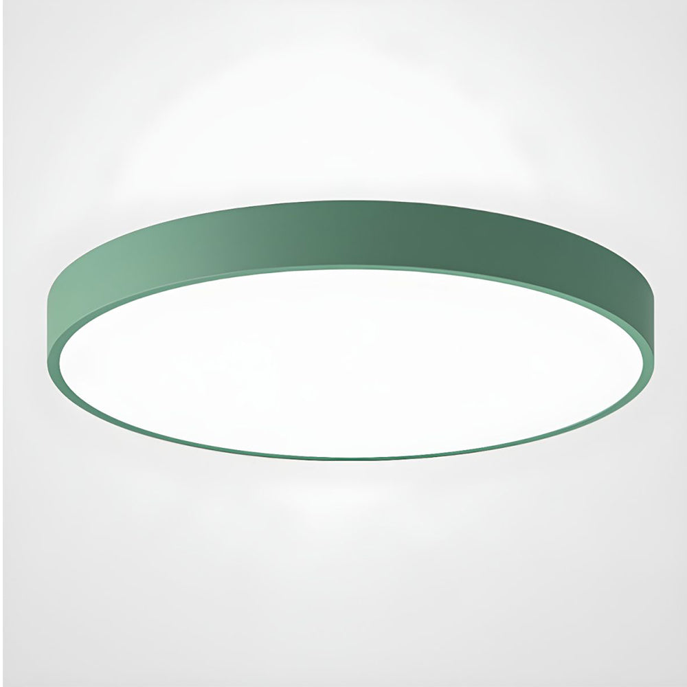 Circular Modern LED Flush Mount Ceiling Light