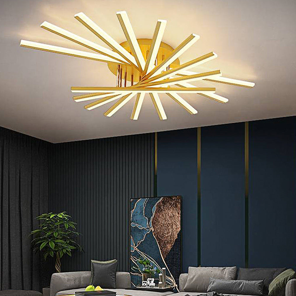 Metal Nordic Minimalist Creativity LED Ceiling Light