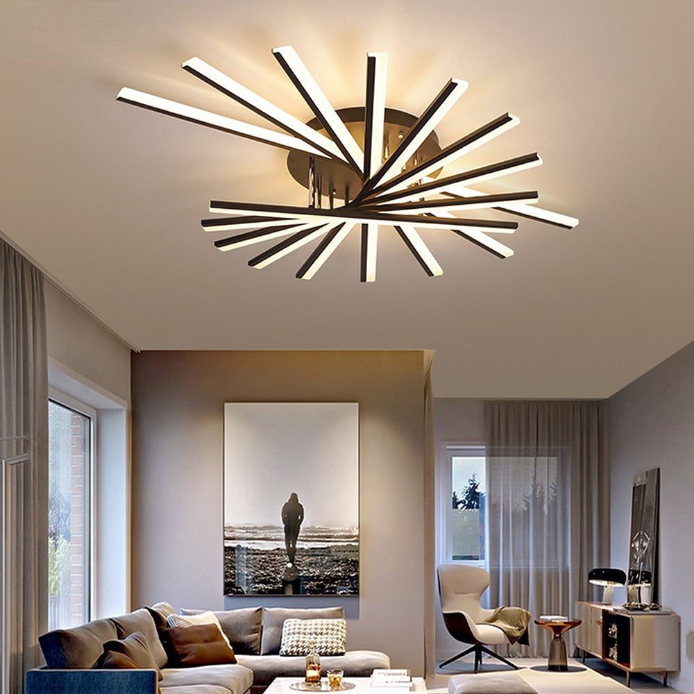 Metal Nordic Minimalist Creativity LED Ceiling Light