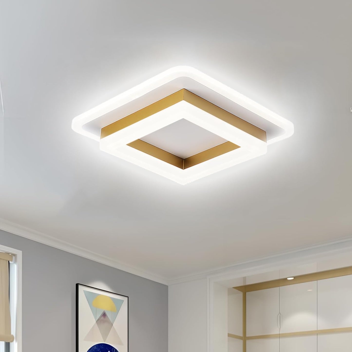 Modern Square LED Hallway Ceiling Light