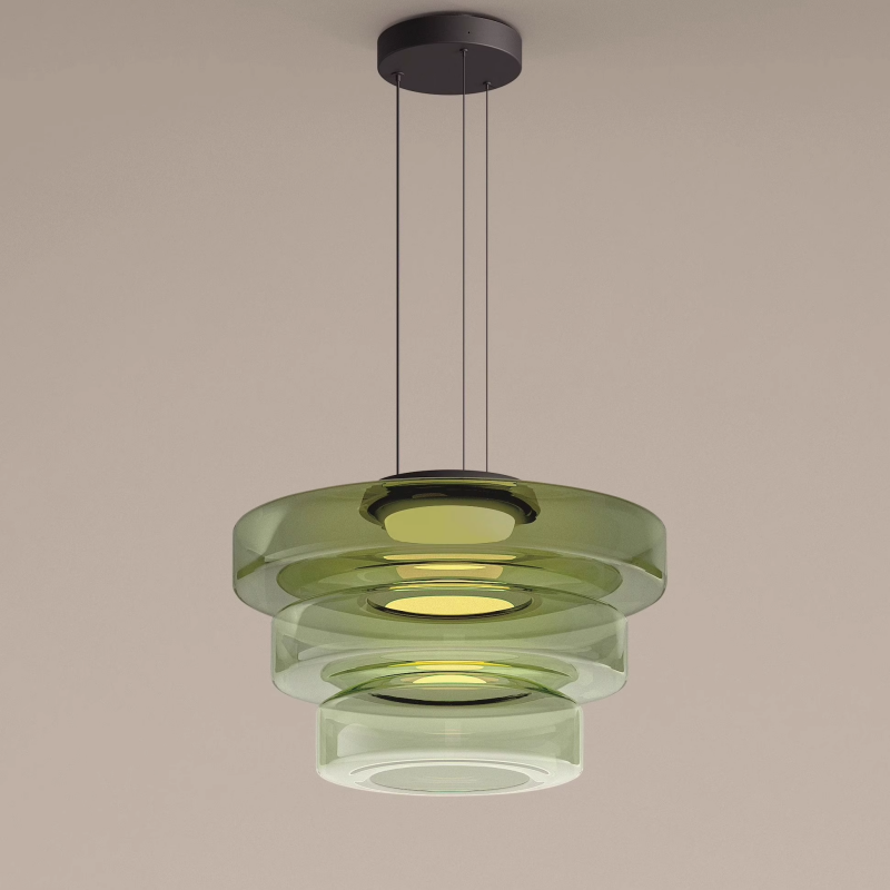 Creative Modern Round Glass Pendant Light