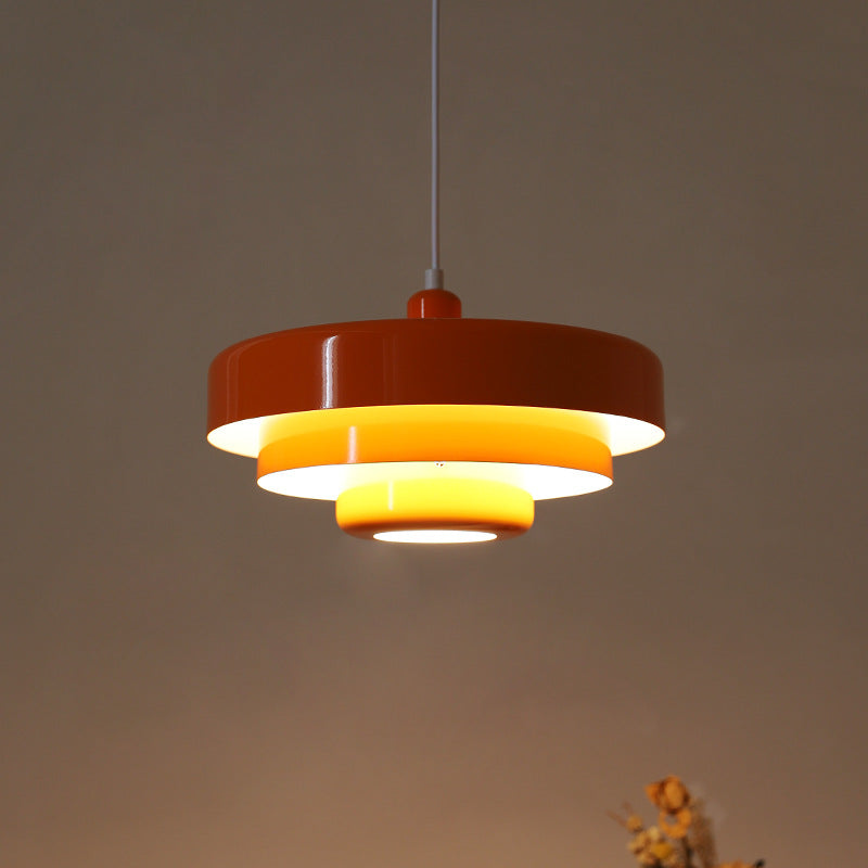 Mid Century Bauhaus Iron Pendant Lamp