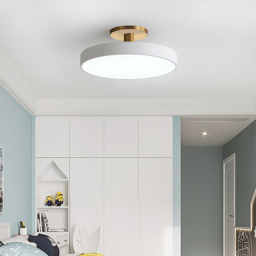 Minimalist Round Flush Mount LED Ceiling Light