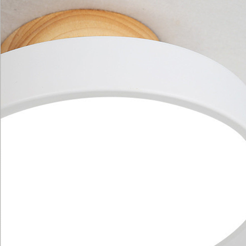 Modern Colorful Semi Flush LED Ceiling Light