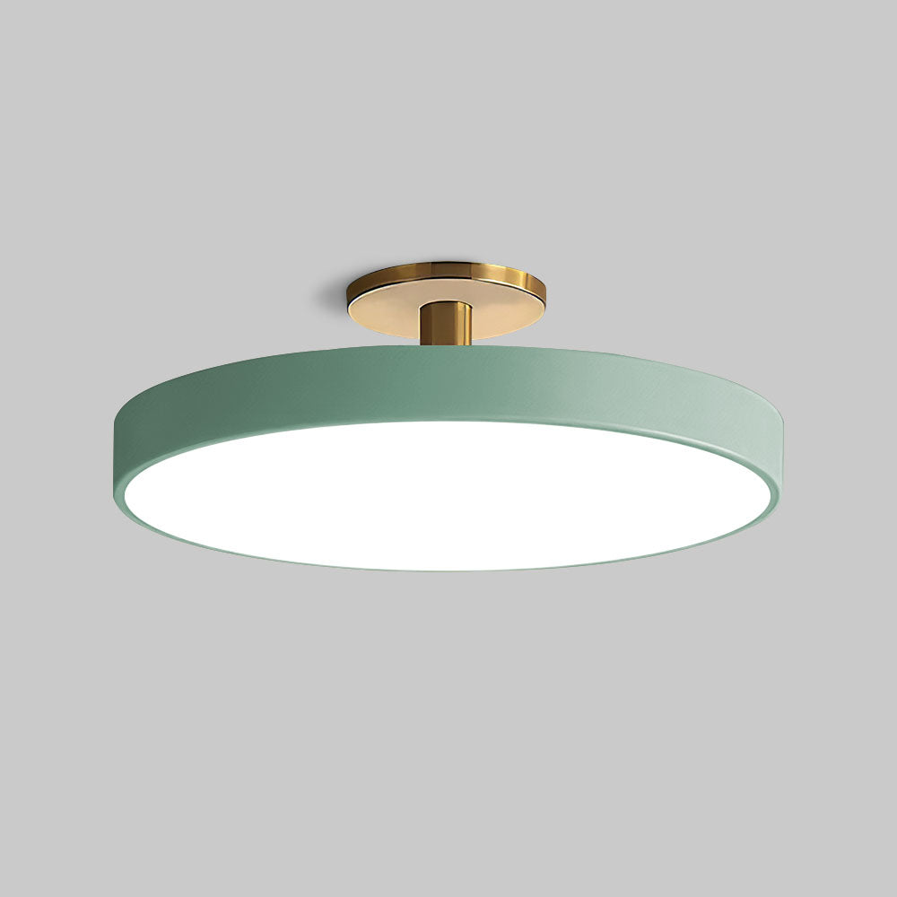 Minimalist Round Flush Mount LED Ceiling Light