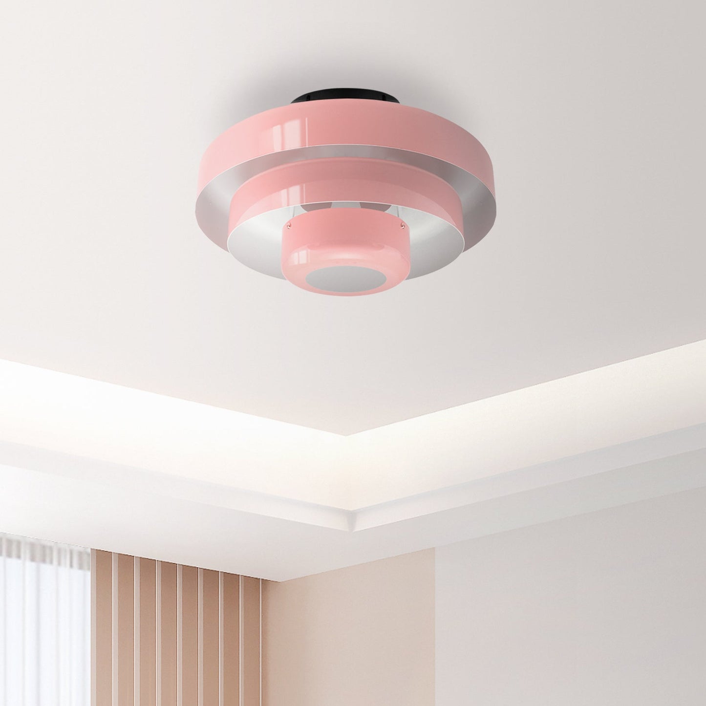 Iron Mid-Century Ceiling Lights