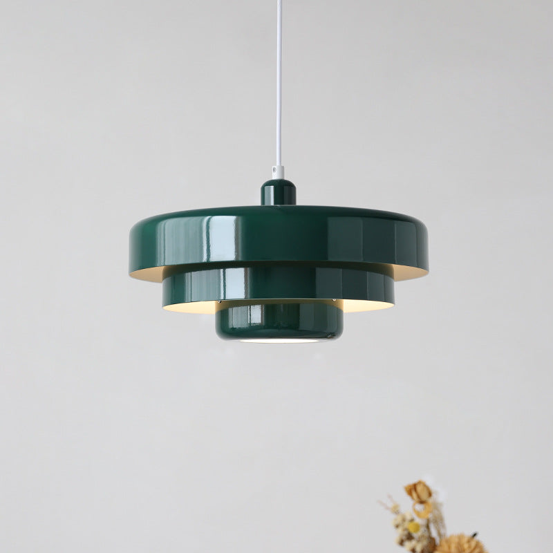 Mid Century Bauhaus Iron Pendant Lamp