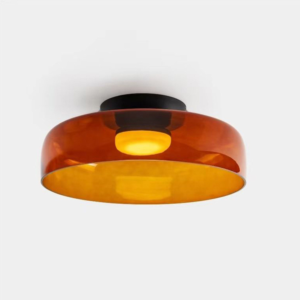 Nordic Designer Medieval Glass Ceiling Lamp