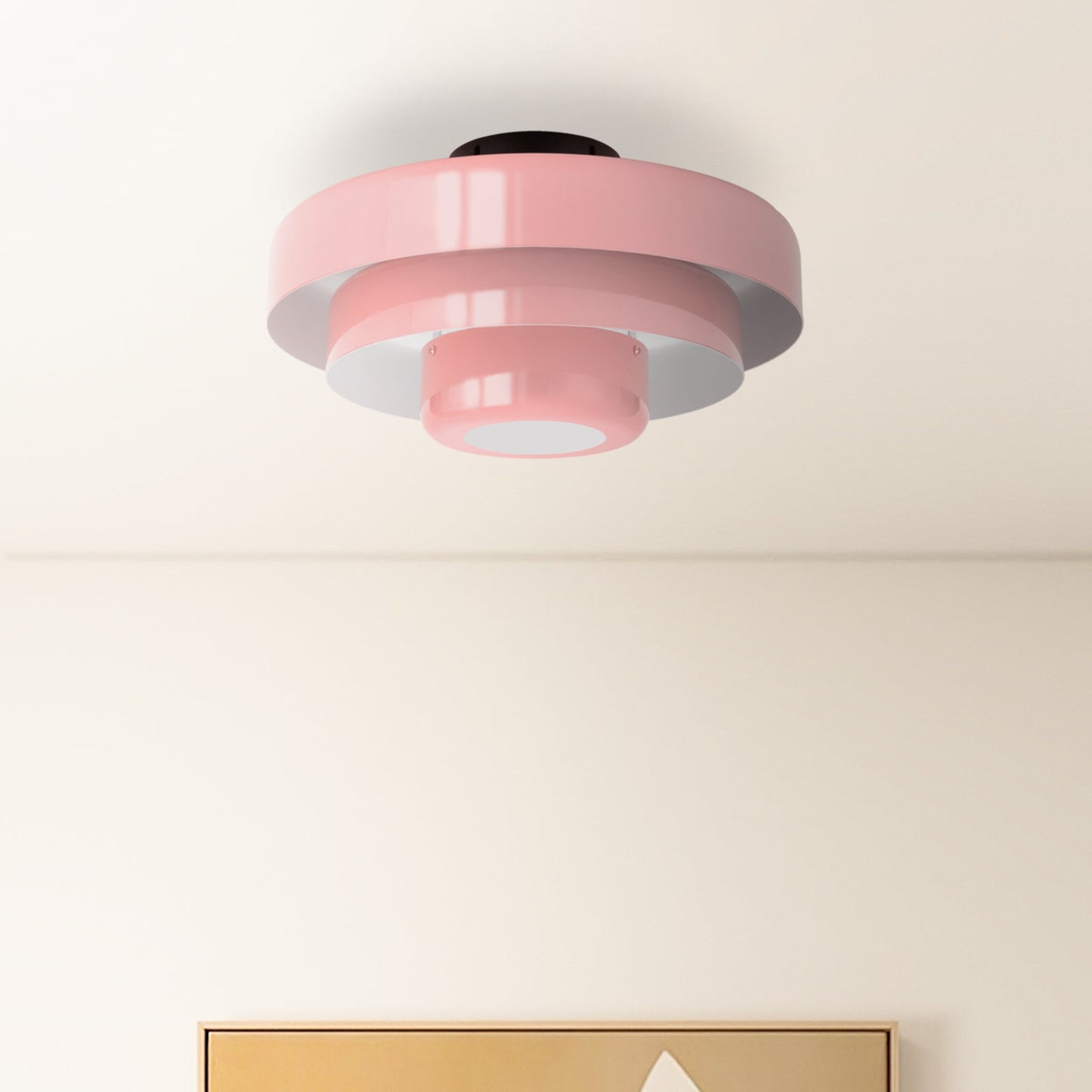 Iron Mid-Century Ceiling Lights
