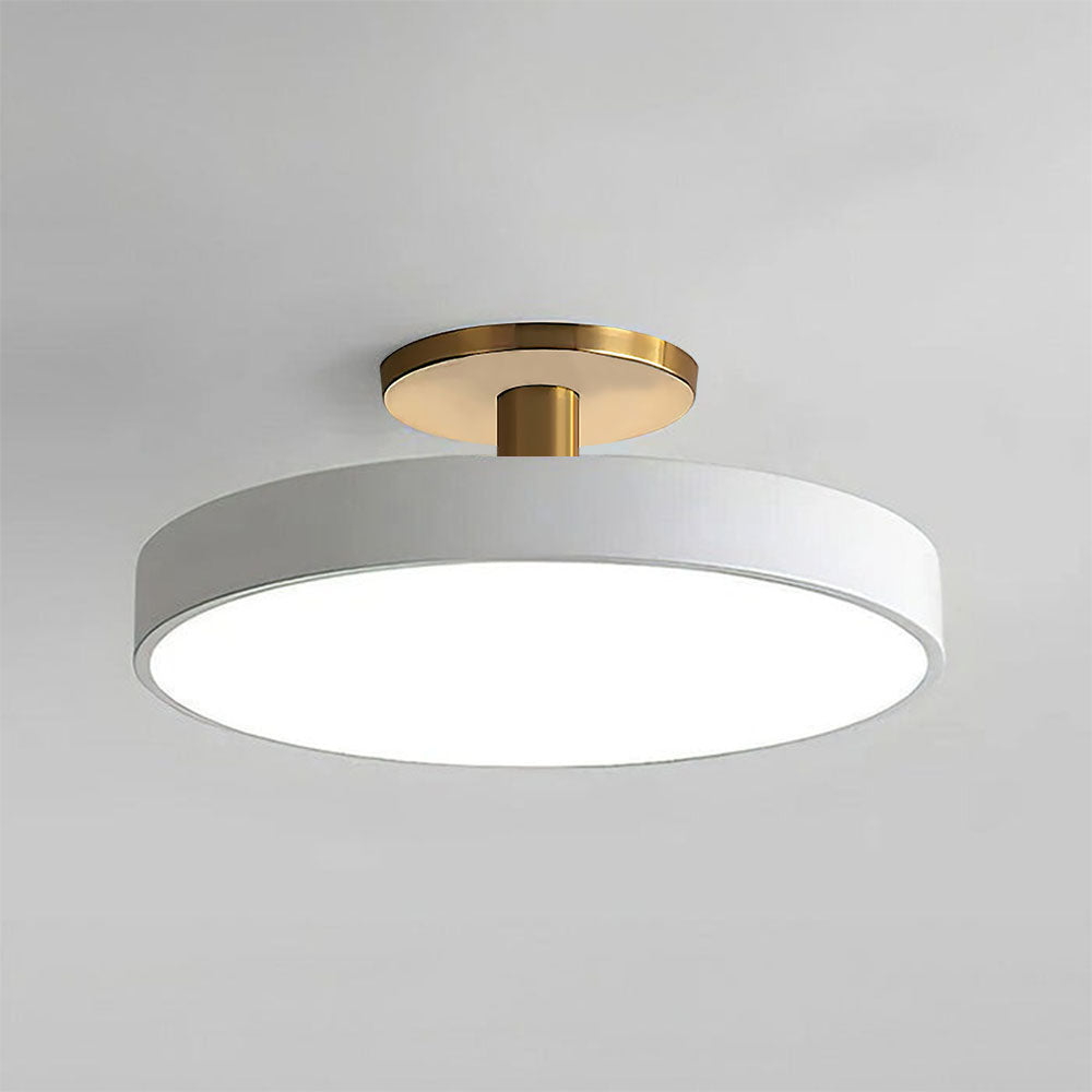 Minimalist Round Flush Mount LED Ceiling Light