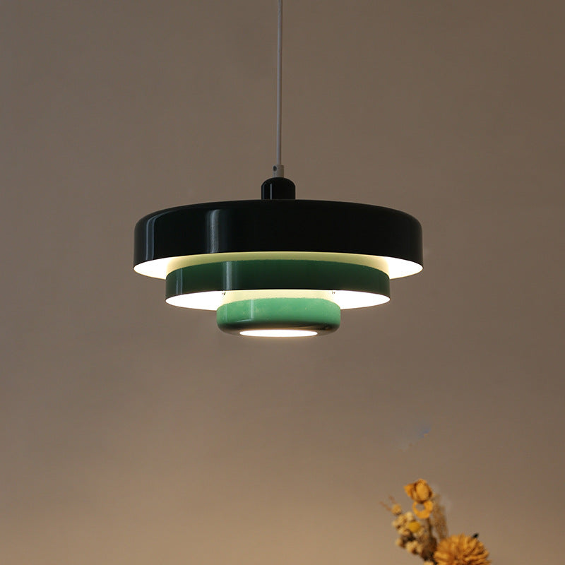 Mid Century Bauhaus Iron Pendant Lamp