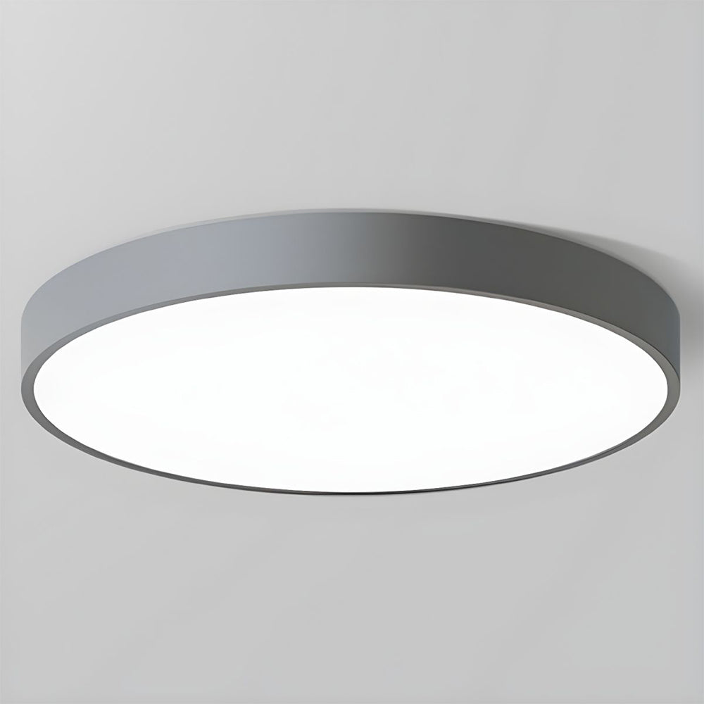 Circular Modern LED Flush Mount Ceiling Light