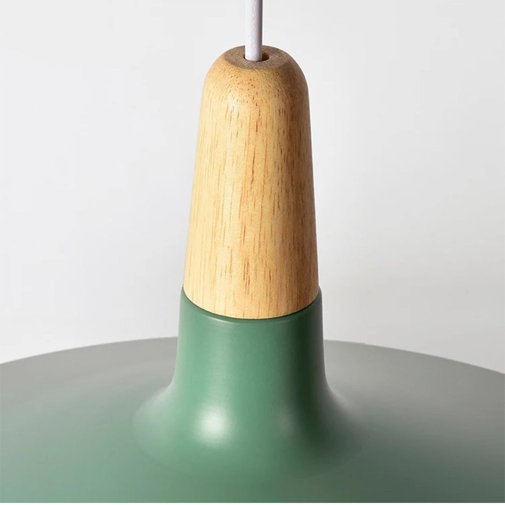 Nordic Macaron Wooden Creative Pendant Lamp