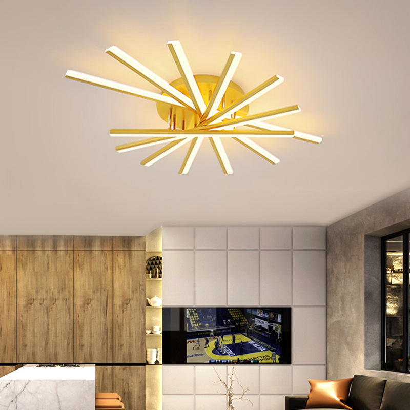 Metal Nordic Minimalist Creativity LED Ceiling Light