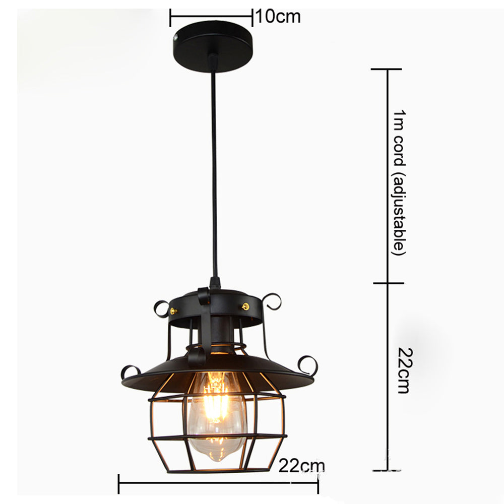Industrial Retro Vintage Pendant Light