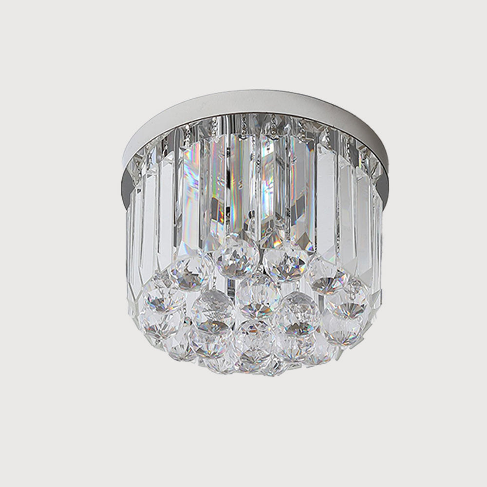 Contemporary Modern Crystal Ceiling Light