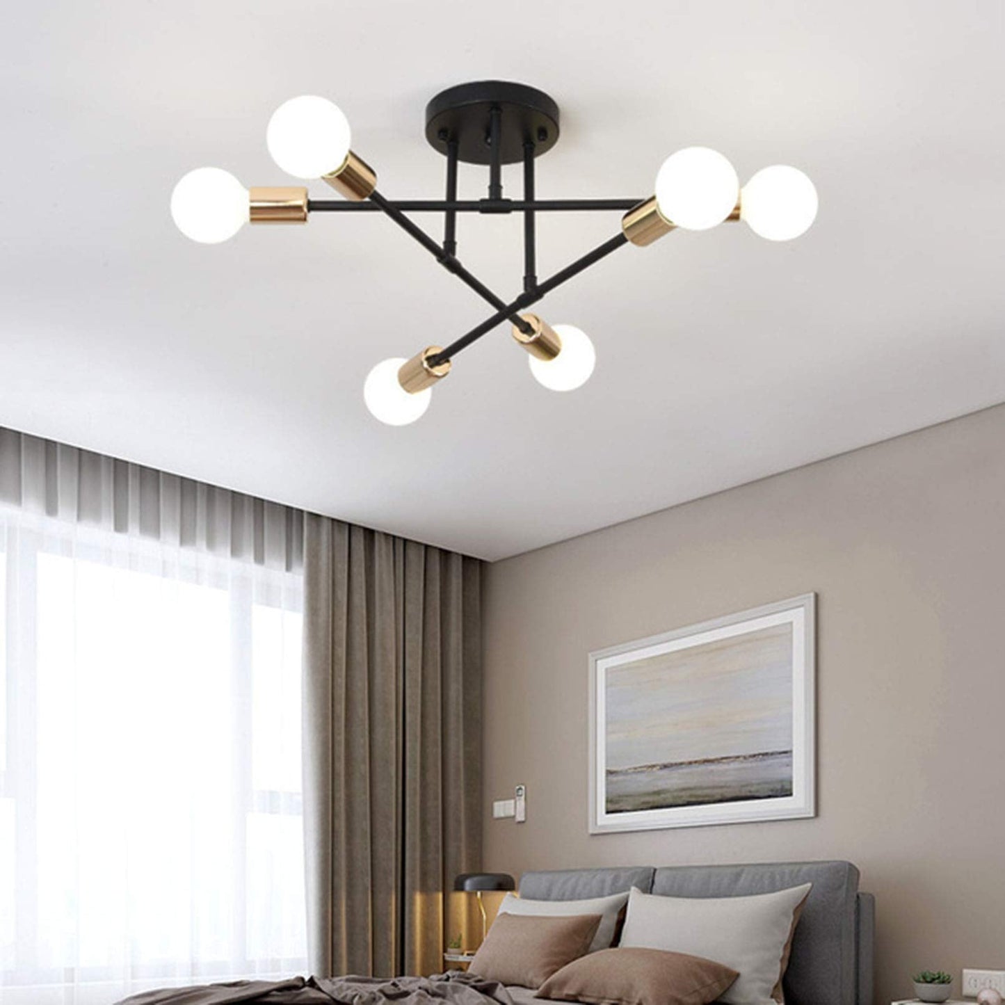 Simple Modern Living Room Ceiling Lamp