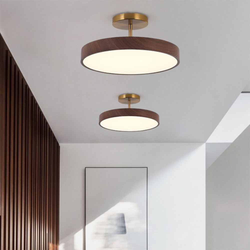 Modern LED Semi-Flush Ceiling Lamp