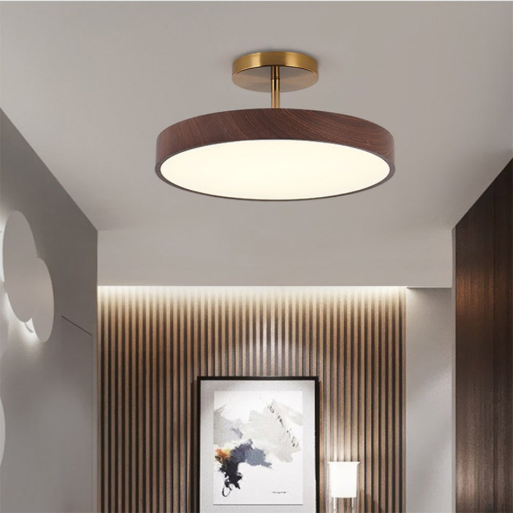 Modern LED Semi-Flush Ceiling Lamp